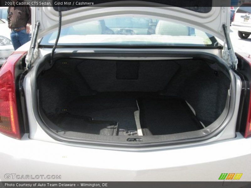 Gold Mist / Cashmere 2007 Cadillac CTS Sedan