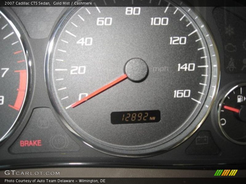 Gold Mist / Cashmere 2007 Cadillac CTS Sedan