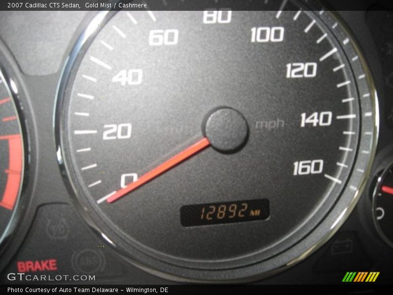 Gold Mist / Cashmere 2007 Cadillac CTS Sedan