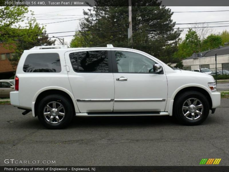 Tuscan Pearl / Willow 2006 Infiniti QX 56 4WD