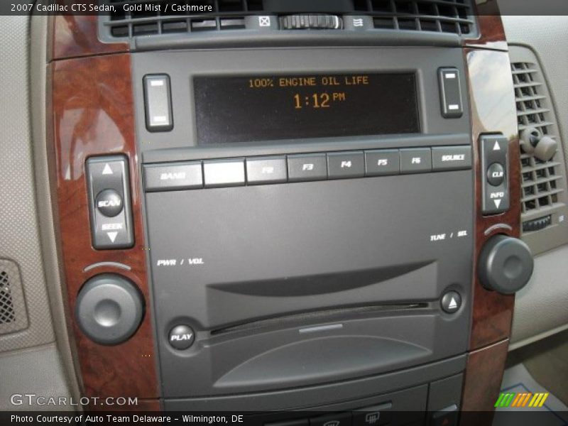 Gold Mist / Cashmere 2007 Cadillac CTS Sedan