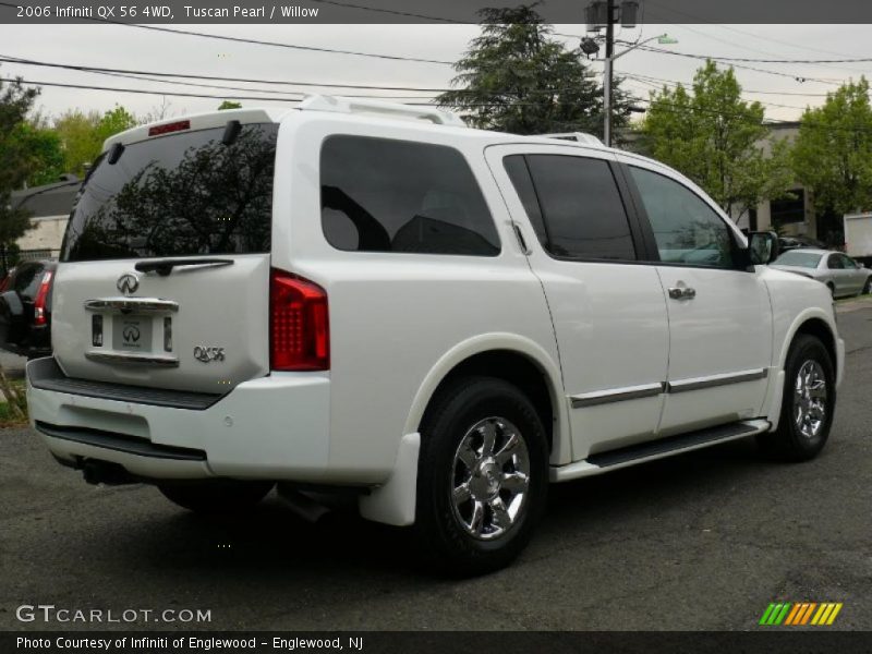 Tuscan Pearl / Willow 2006 Infiniti QX 56 4WD