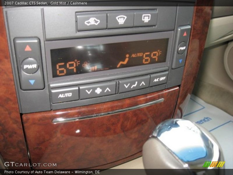 Gold Mist / Cashmere 2007 Cadillac CTS Sedan