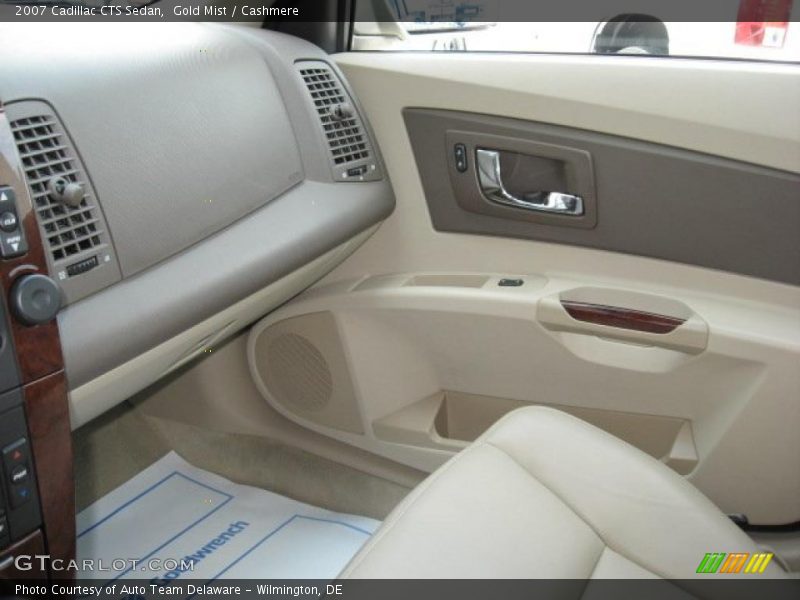 Gold Mist / Cashmere 2007 Cadillac CTS Sedan