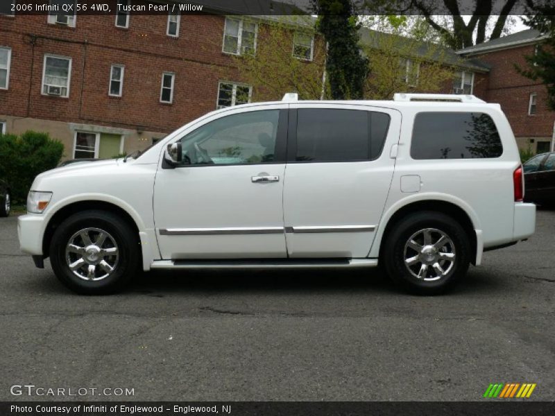 Tuscan Pearl / Willow 2006 Infiniti QX 56 4WD
