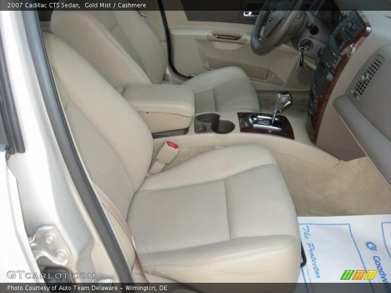 Gold Mist / Cashmere 2007 Cadillac CTS Sedan