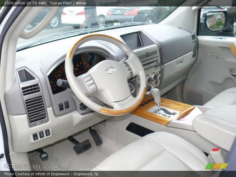 Tuscan Pearl / Willow 2006 Infiniti QX 56 4WD