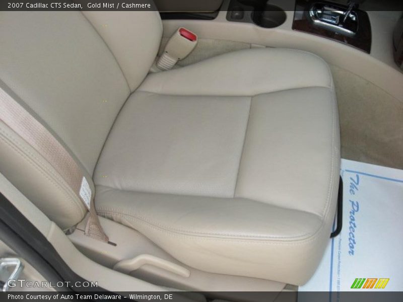 Gold Mist / Cashmere 2007 Cadillac CTS Sedan