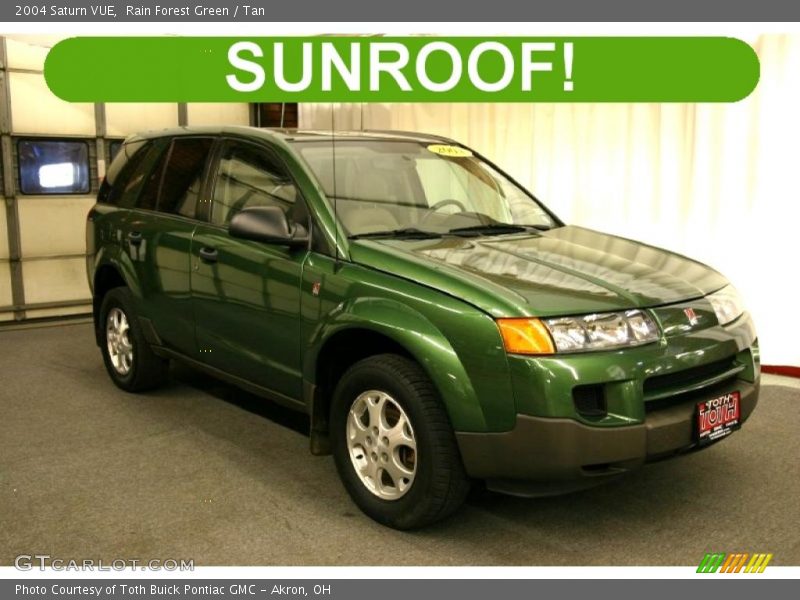 Rain Forest Green / Tan 2004 Saturn VUE