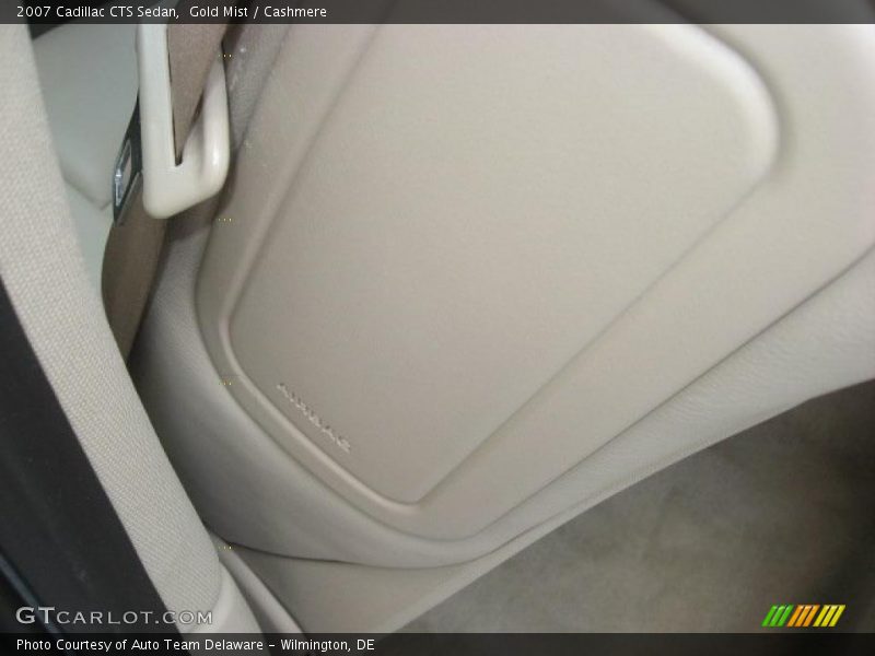 Gold Mist / Cashmere 2007 Cadillac CTS Sedan