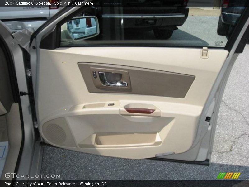 Gold Mist / Cashmere 2007 Cadillac CTS Sedan
