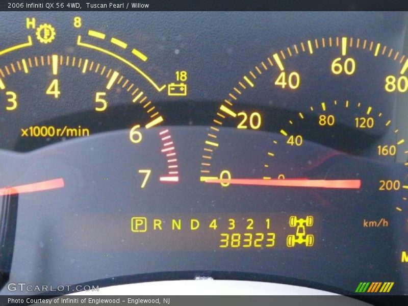 Tuscan Pearl / Willow 2006 Infiniti QX 56 4WD