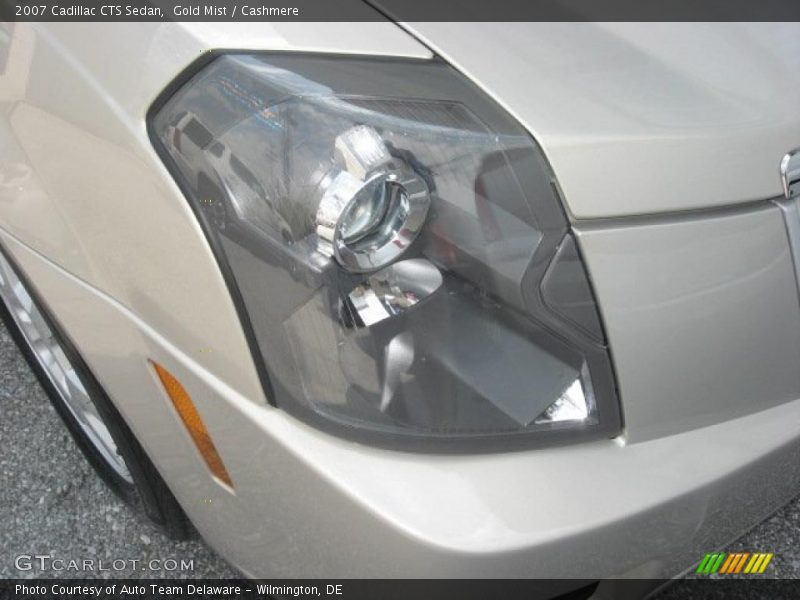 Gold Mist / Cashmere 2007 Cadillac CTS Sedan