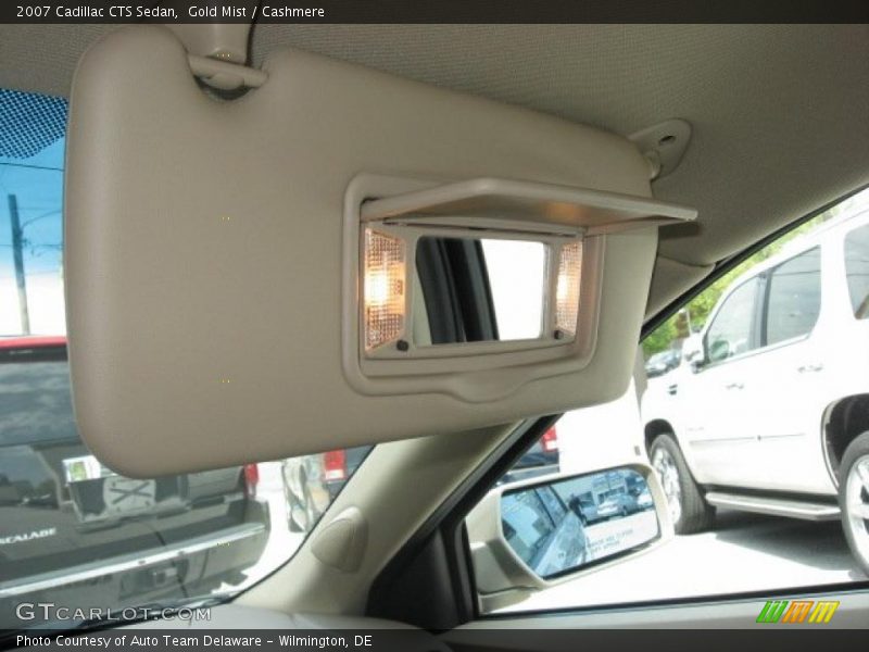 Gold Mist / Cashmere 2007 Cadillac CTS Sedan