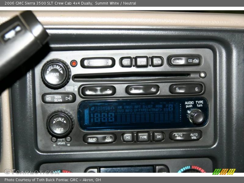 Summit White / Neutral 2006 GMC Sierra 3500 SLT Crew Cab 4x4 Dually
