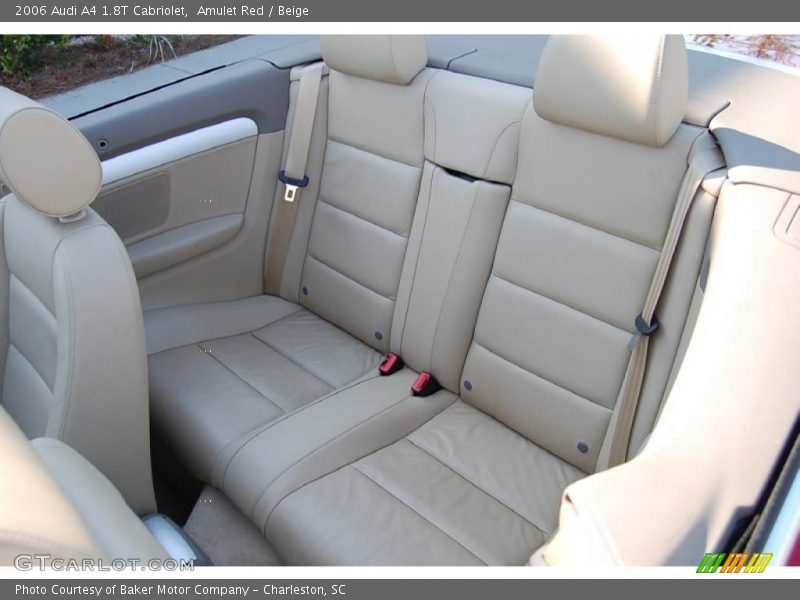 Amulet Red / Beige 2006 Audi A4 1.8T Cabriolet
