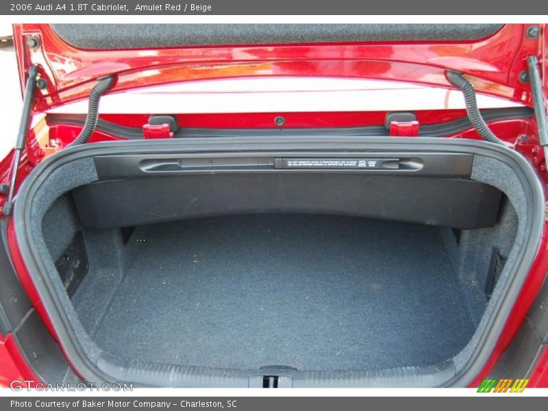 Amulet Red / Beige 2006 Audi A4 1.8T Cabriolet
