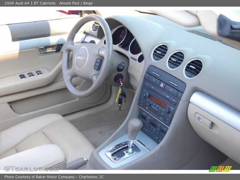 Amulet Red / Beige 2006 Audi A4 1.8T Cabriolet