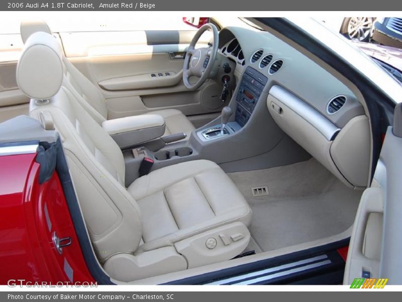 Amulet Red / Beige 2006 Audi A4 1.8T Cabriolet