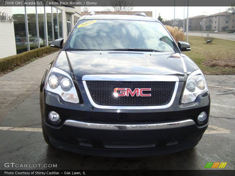Carbon Black Metallic / Ebony 2008 GMC Acadia SLT