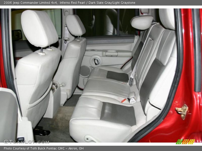 Inferno Red Pearl / Dark Slate Gray/Light Graystone 2006 Jeep Commander Limited 4x4