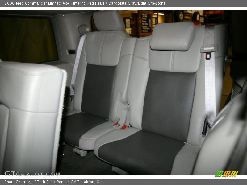 Inferno Red Pearl / Dark Slate Gray/Light Graystone 2006 Jeep Commander Limited 4x4