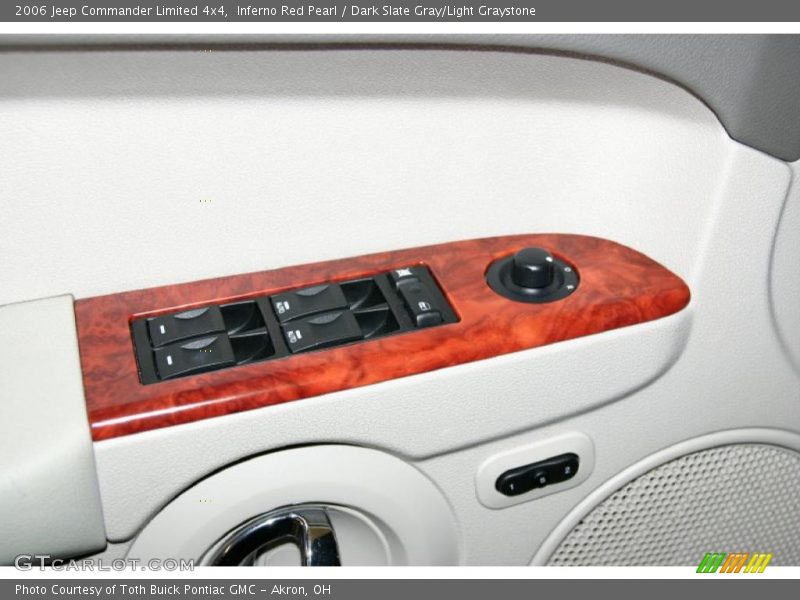 Inferno Red Pearl / Dark Slate Gray/Light Graystone 2006 Jeep Commander Limited 4x4