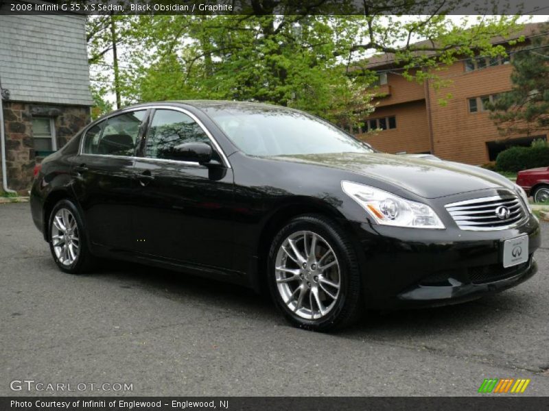  2008 G 35 x S Sedan Black Obsidian