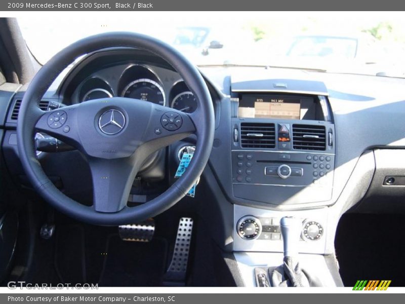 Black / Black 2009 Mercedes-Benz C 300 Sport