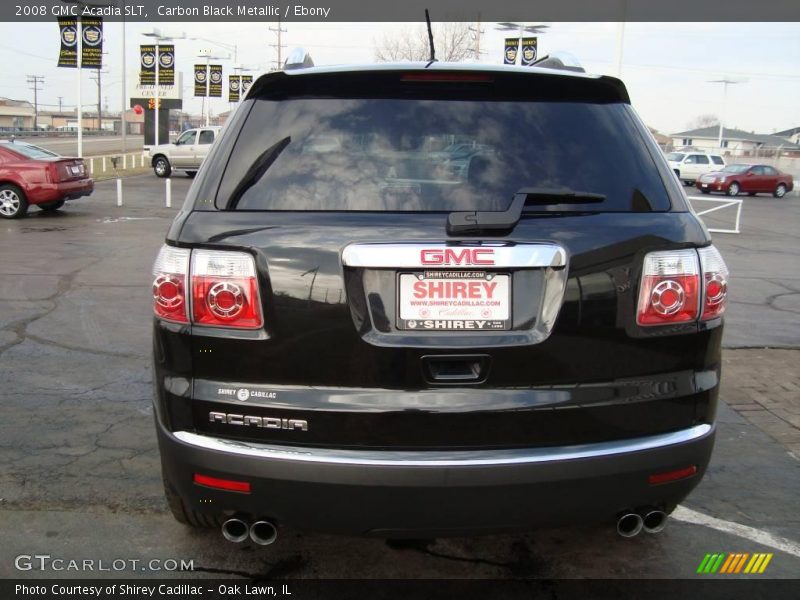 Carbon Black Metallic / Ebony 2008 GMC Acadia SLT