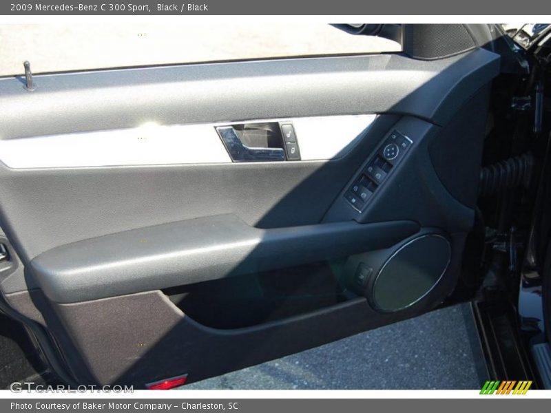 Black / Black 2009 Mercedes-Benz C 300 Sport