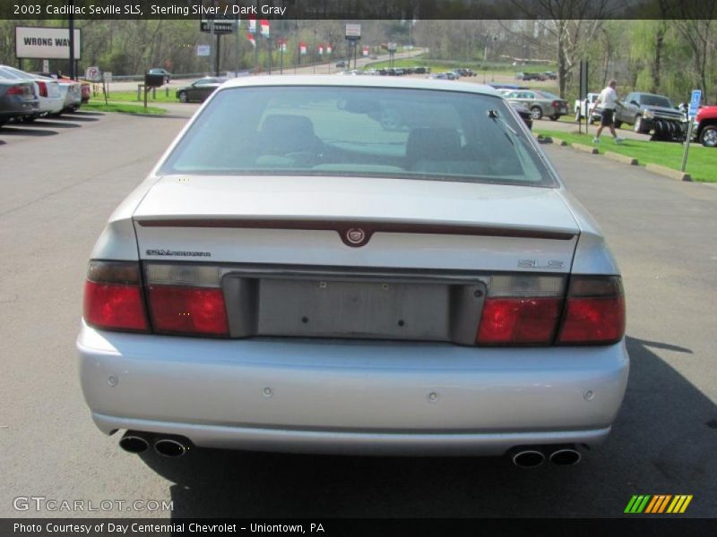 Sterling Silver / Dark Gray 2003 Cadillac Seville SLS