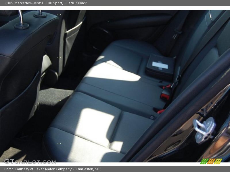 Black / Black 2009 Mercedes-Benz C 300 Sport