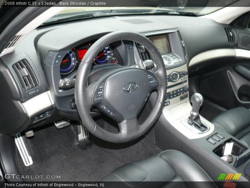 Dashboard of 2008 G 35 x S Sedan