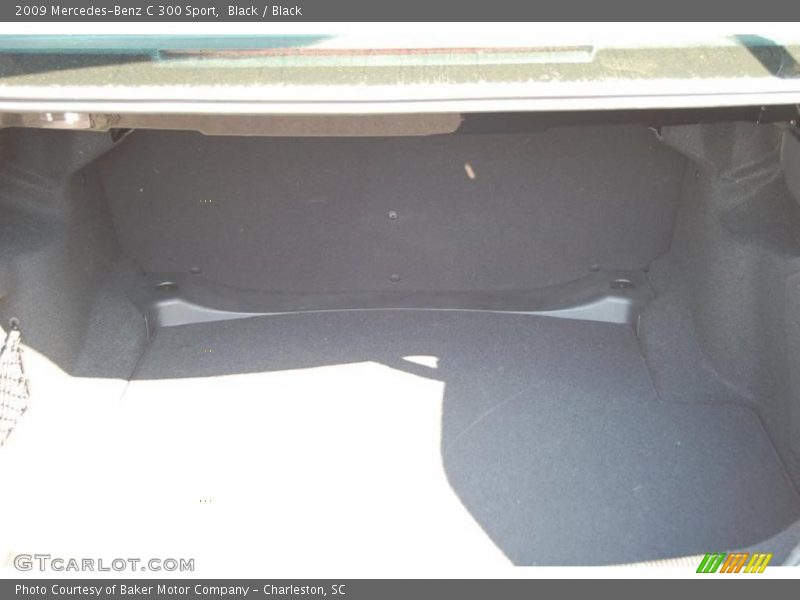 Black / Black 2009 Mercedes-Benz C 300 Sport