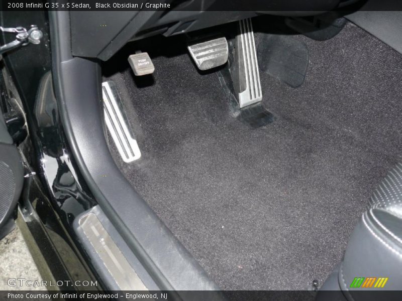 Black Obsidian / Graphite 2008 Infiniti G 35 x S Sedan