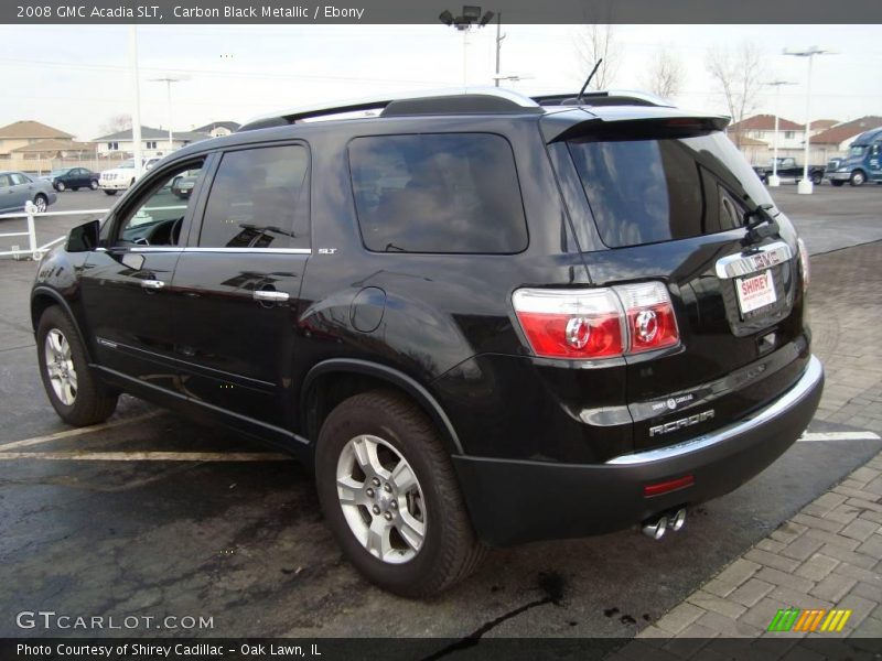 Carbon Black Metallic / Ebony 2008 GMC Acadia SLT