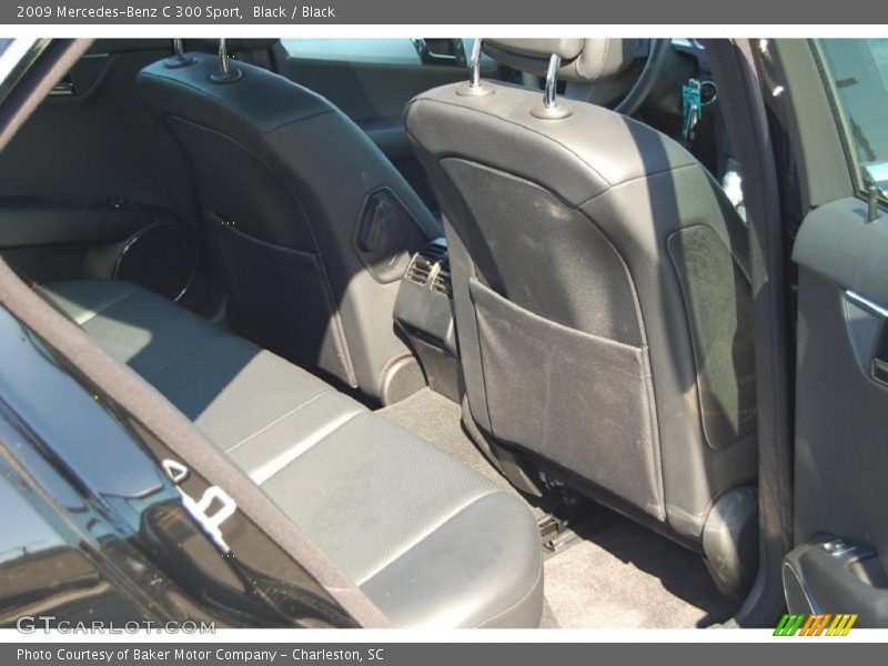 Black / Black 2009 Mercedes-Benz C 300 Sport