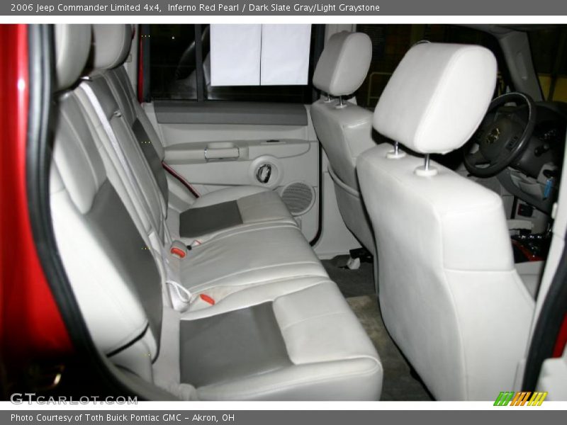 Inferno Red Pearl / Dark Slate Gray/Light Graystone 2006 Jeep Commander Limited 4x4