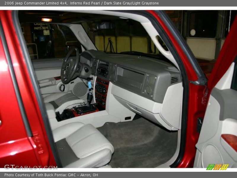 Inferno Red Pearl / Dark Slate Gray/Light Graystone 2006 Jeep Commander Limited 4x4