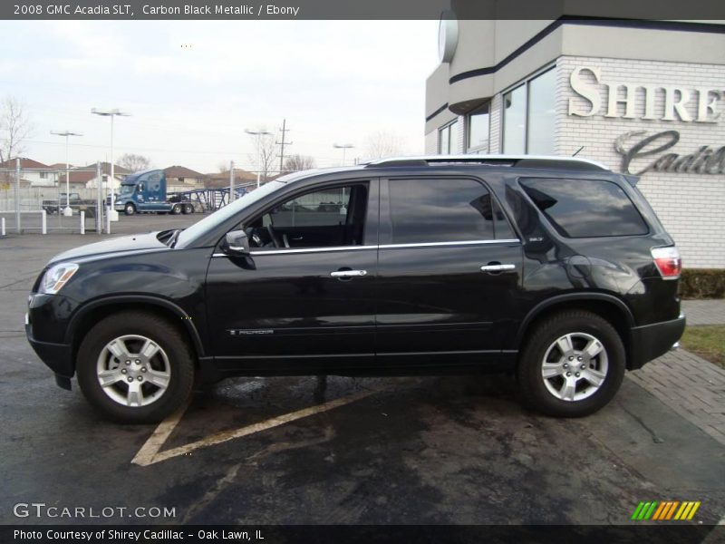 Carbon Black Metallic / Ebony 2008 GMC Acadia SLT
