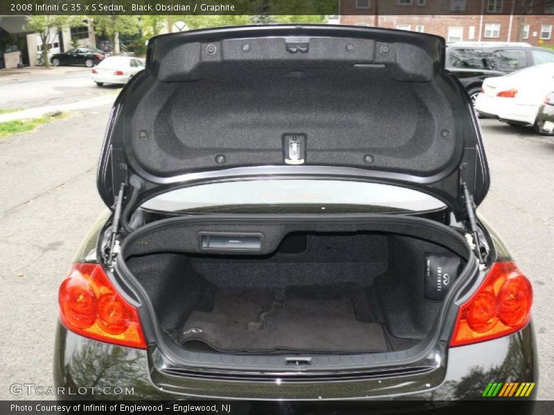 Black Obsidian / Graphite 2008 Infiniti G 35 x S Sedan