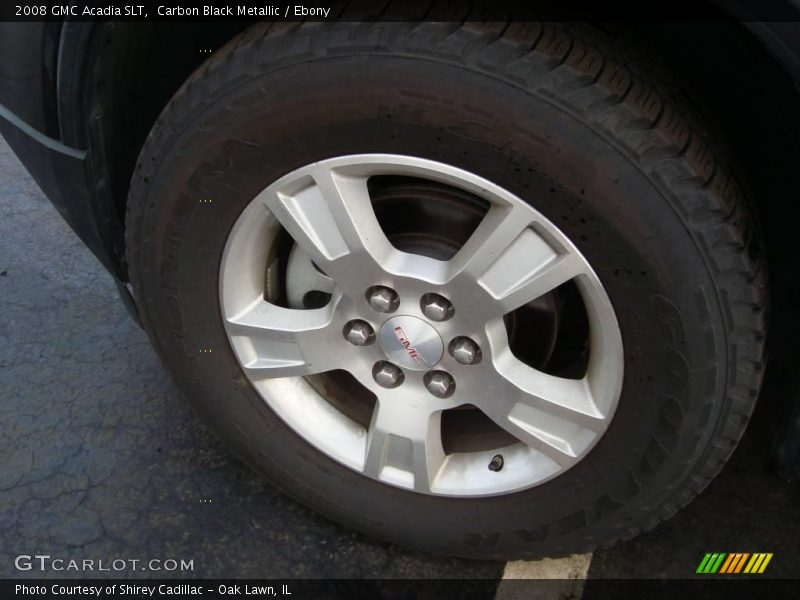 Carbon Black Metallic / Ebony 2008 GMC Acadia SLT