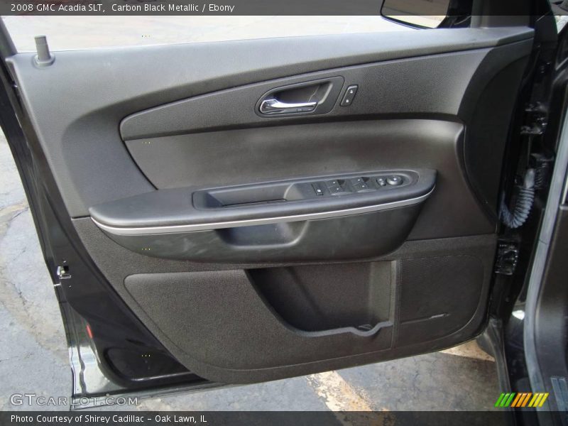 Carbon Black Metallic / Ebony 2008 GMC Acadia SLT