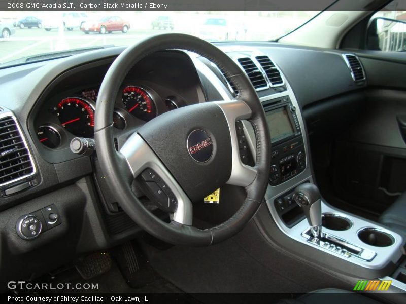 Carbon Black Metallic / Ebony 2008 GMC Acadia SLT