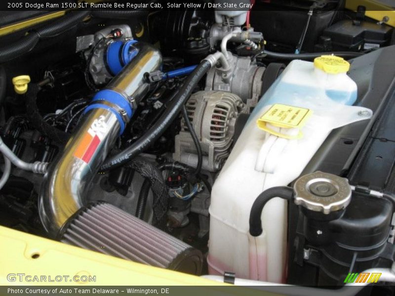 Solar Yellow / Dark Slate Gray 2005 Dodge Ram 1500 SLT Rumble Bee Regular Cab