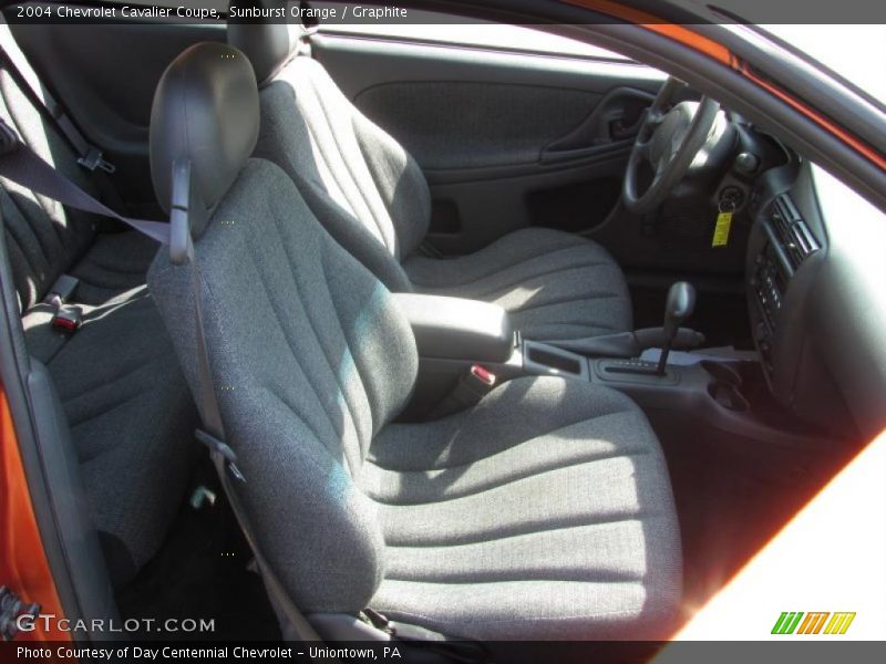Sunburst Orange / Graphite 2004 Chevrolet Cavalier Coupe