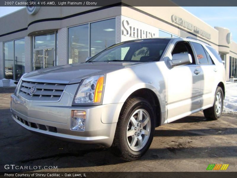 Light Platinum / Ebony 2007 Cadillac SRX 4 V6 AWD