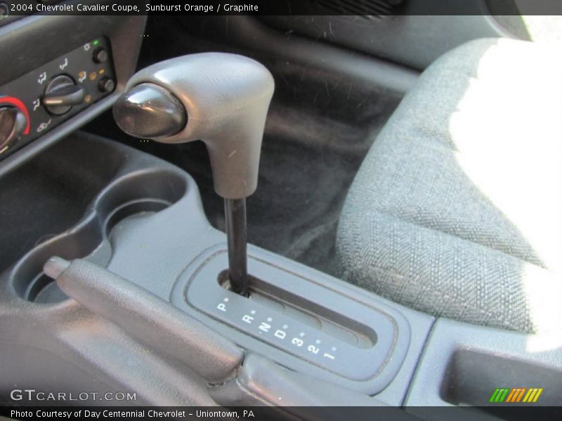 Sunburst Orange / Graphite 2004 Chevrolet Cavalier Coupe