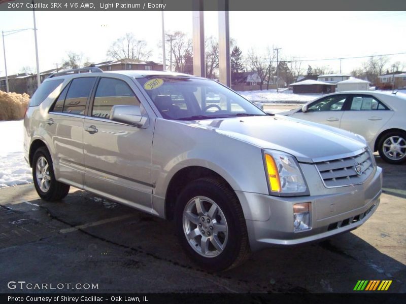 Light Platinum / Ebony 2007 Cadillac SRX 4 V6 AWD
